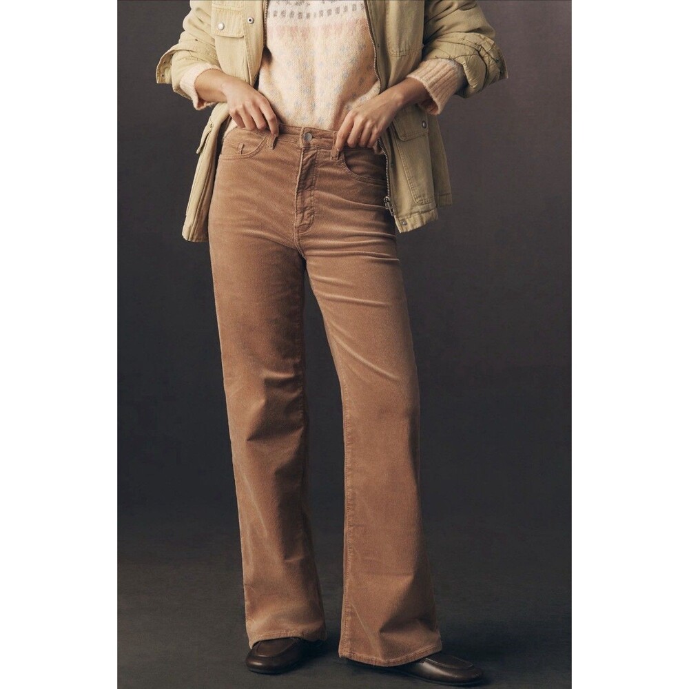 ANTHROPOLOGIE PILCRO Women’s New Flare Jeans 26 Austyn Bootcut Corduroy Pants